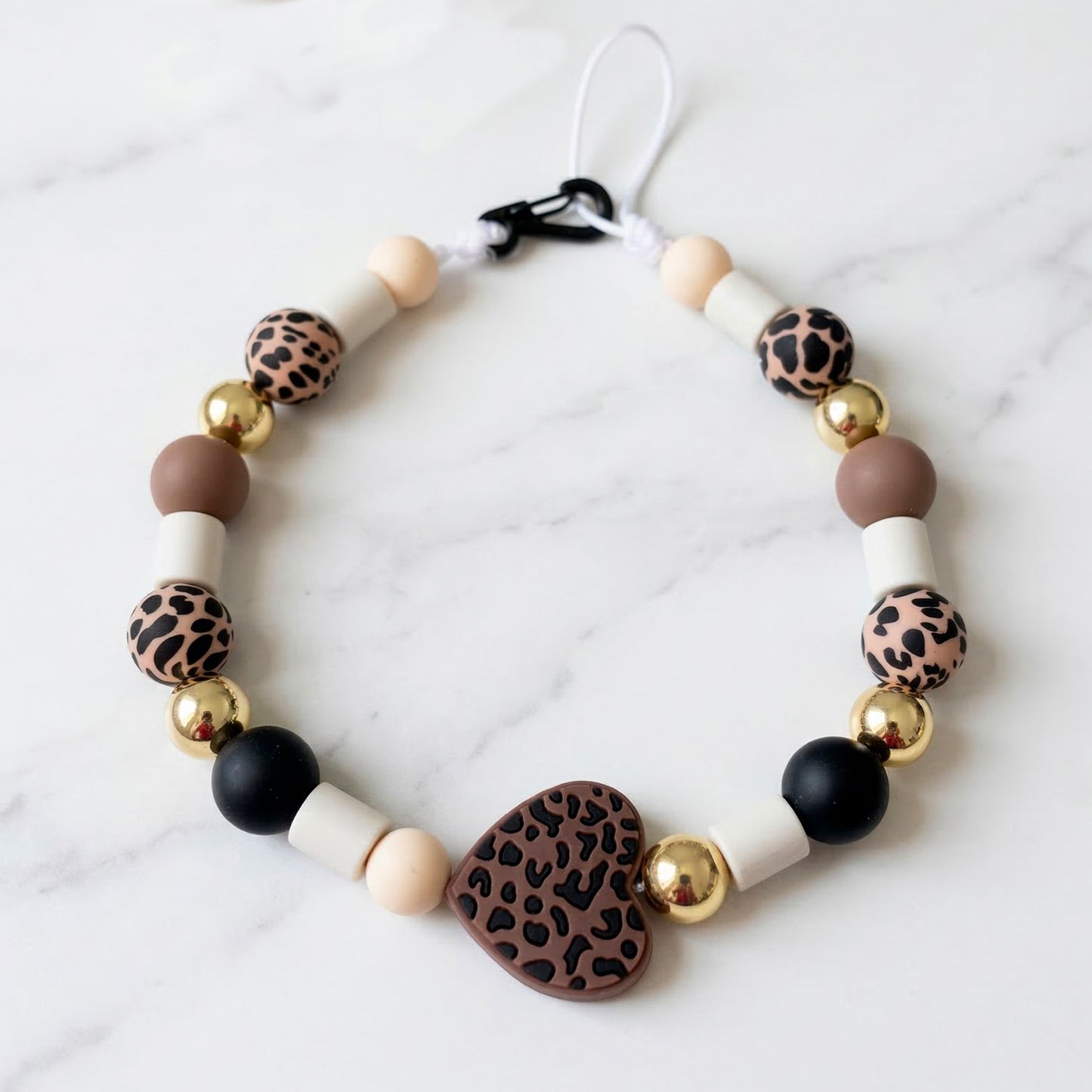 Collier antiparasite naturel pour chien Fauve sur mesure
